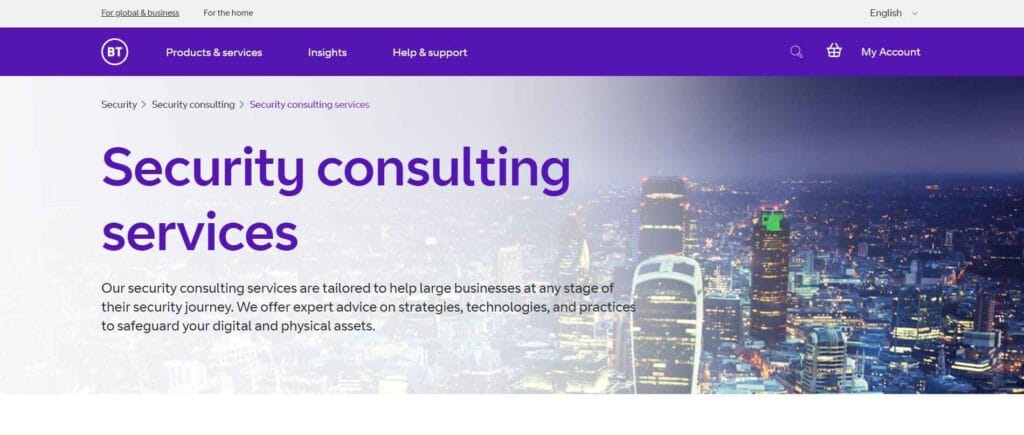 BT Consulting Computer & Network Security