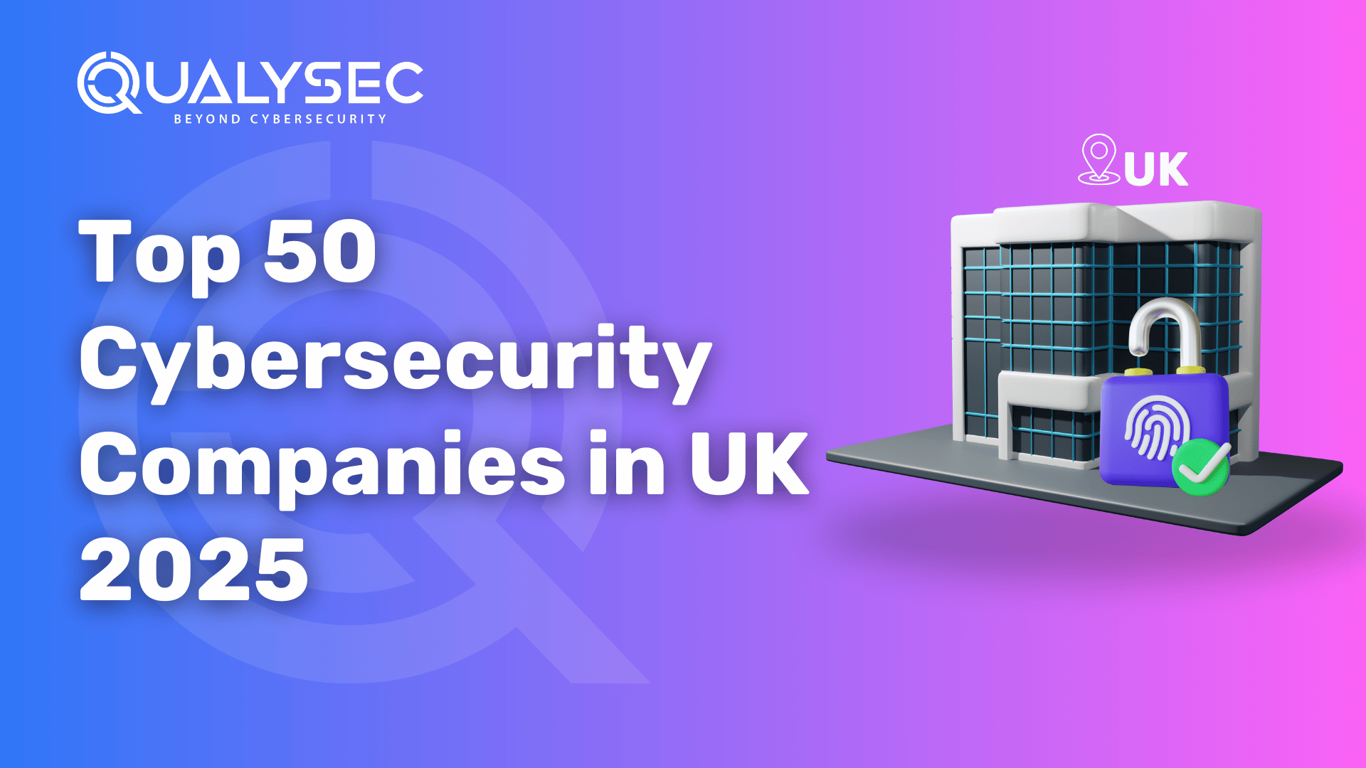 Top 50 Cybersecurity Companies in UK 2025